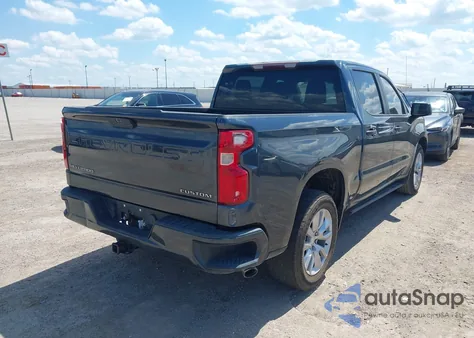 2020 Chevrolet Silverado 1500 2Wd Short Bed Custom из США, поврежденный, VIN 3GCPWBEH6LG279560